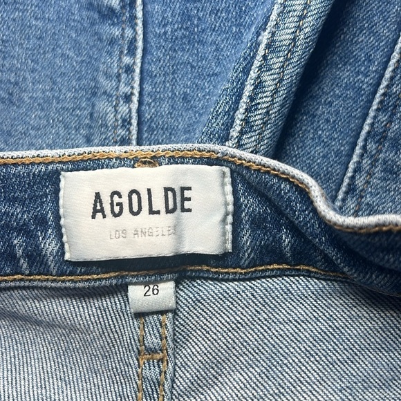 Agolde Pinch Waist Skinny Denim Jeans Size 26 - Picture 10 of 12